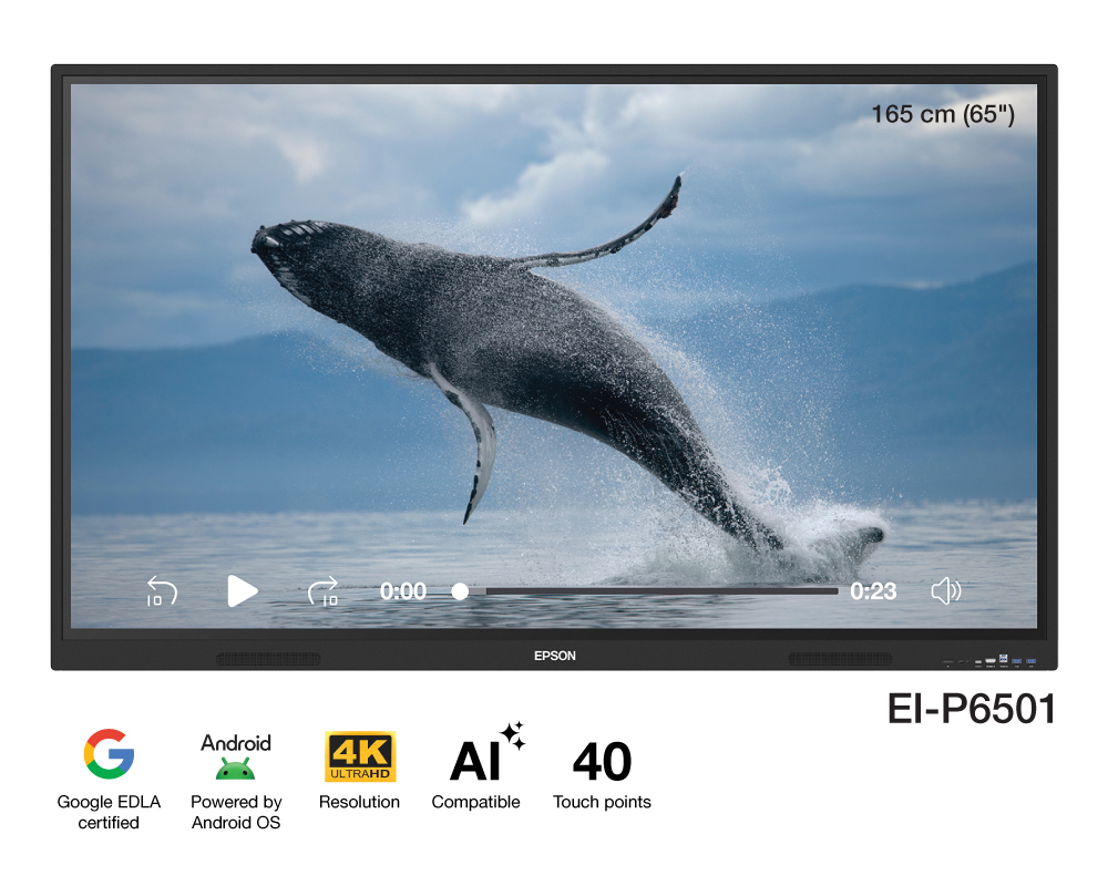 Interactive Flat Panel Display Epson Ei-p6501