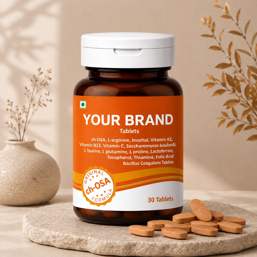 Ch-OSA Collagen Booster Tablets with Biotin, Vitamin K2 & Probiotics