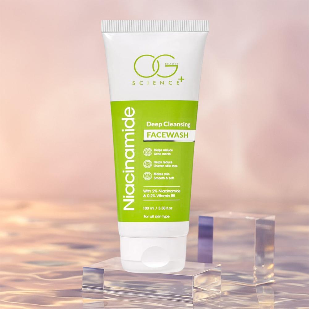 OG Beauty Niacinamide Deep Cleansing Facewash - (1 Pc / 100Ml)