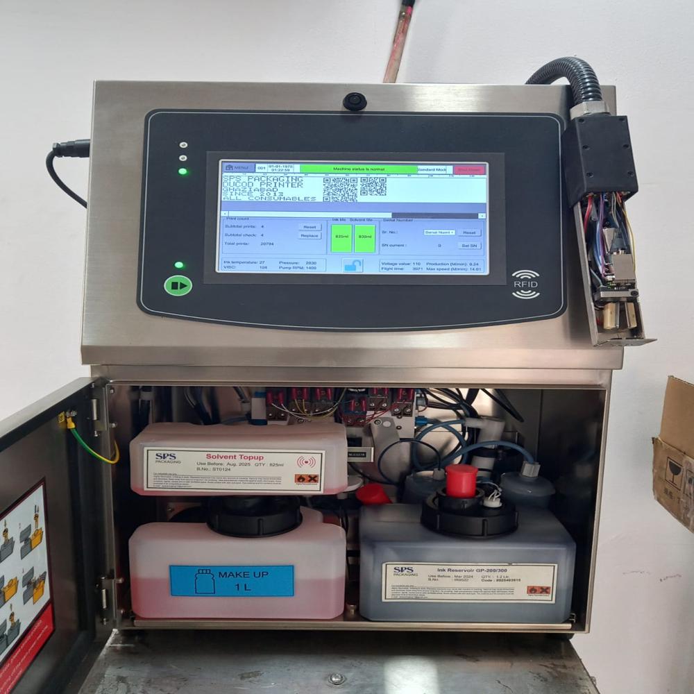 Cij Carton Batch Coding Machine - Automatic Grade: Automatic