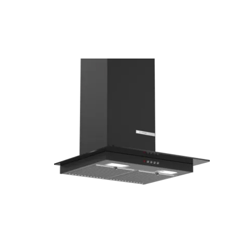 2 Wall Mounted Cooker HOOD60 CM Flat Black Kitchen Chimney