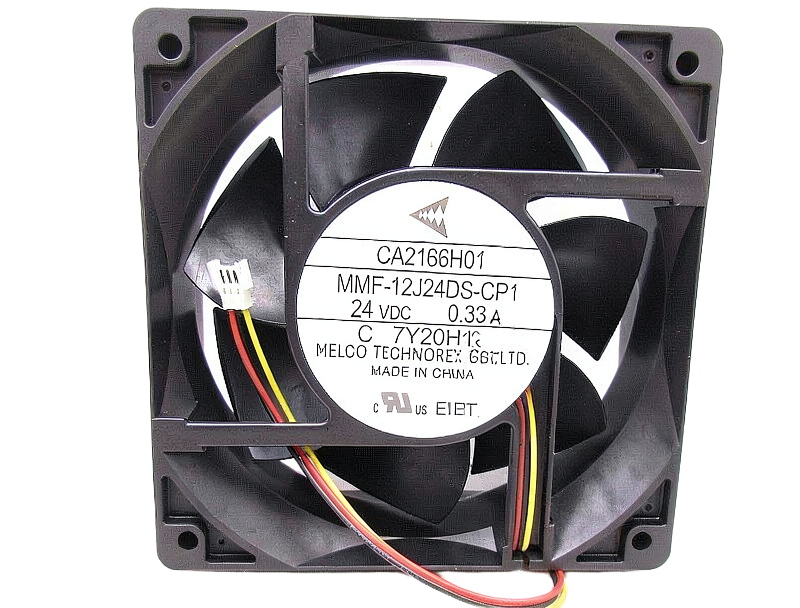 Melco MMF-12J24DS-CP 24V DC Axial Cooling Fan