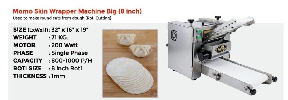 Momo Skin Wrapper Machine Big