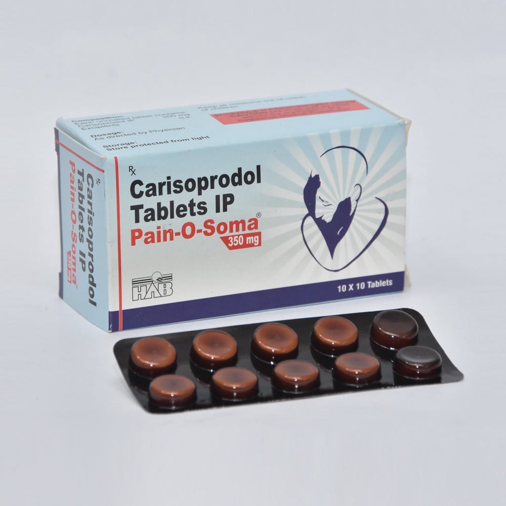 Pain O Soma Tablet - Ingredients: Carisoprodol