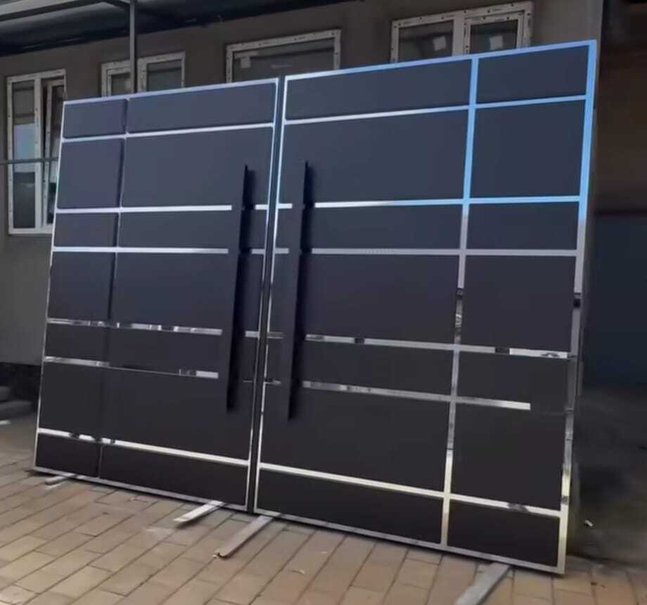 Stainless Steel And Mild Steel sheet Powder Coated Gate