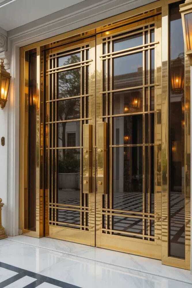 Stainless Steel PVD Cotted Gate
