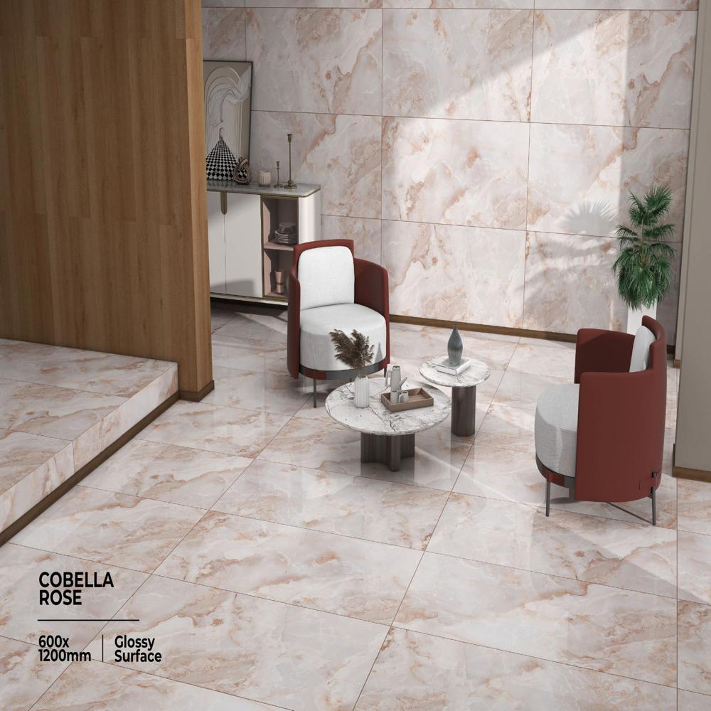 glossy vitrified tile