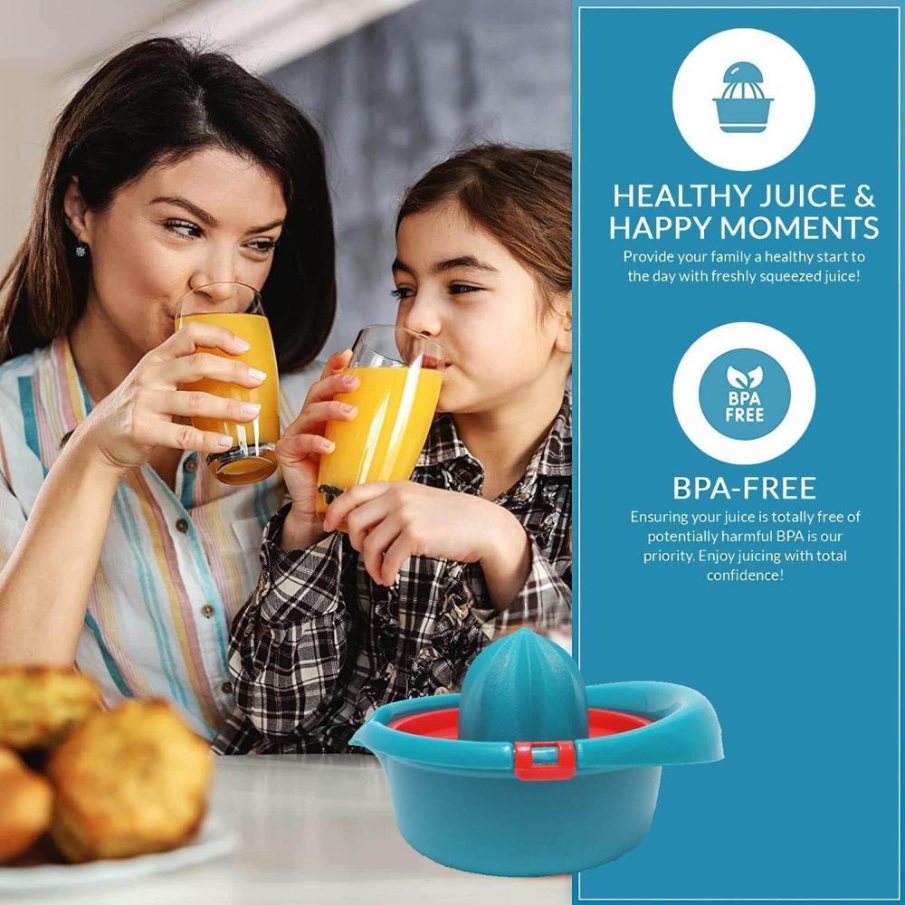 Supermom Plastic Premium Manual Hand Press Citrus Juicer (1 Pc)
