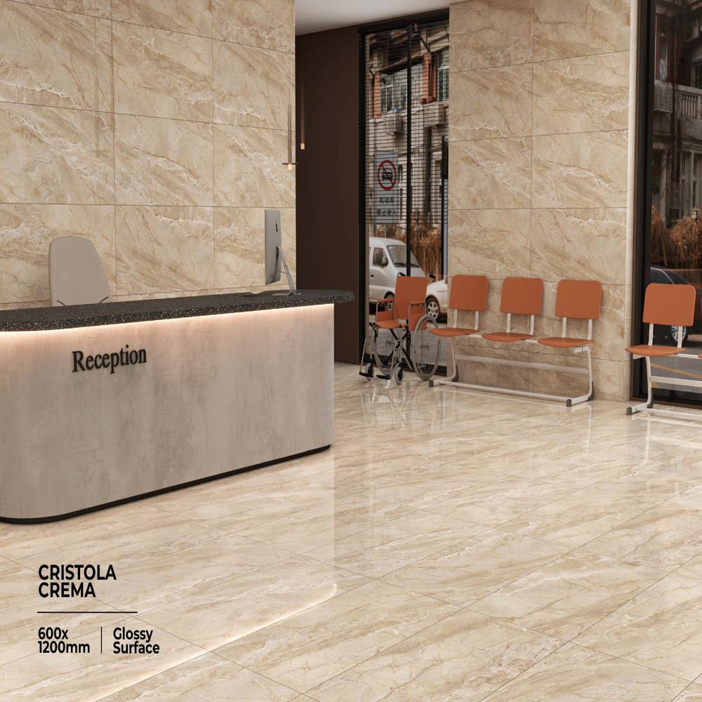 glossy vitrified tile