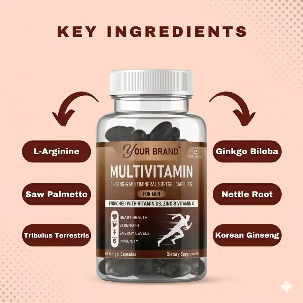 Multivitamin Softgel Capsule