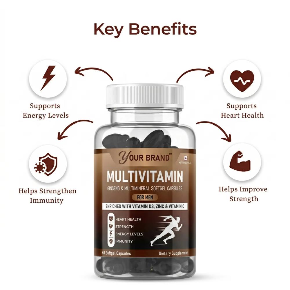 Multivitamin Softgel Capsule