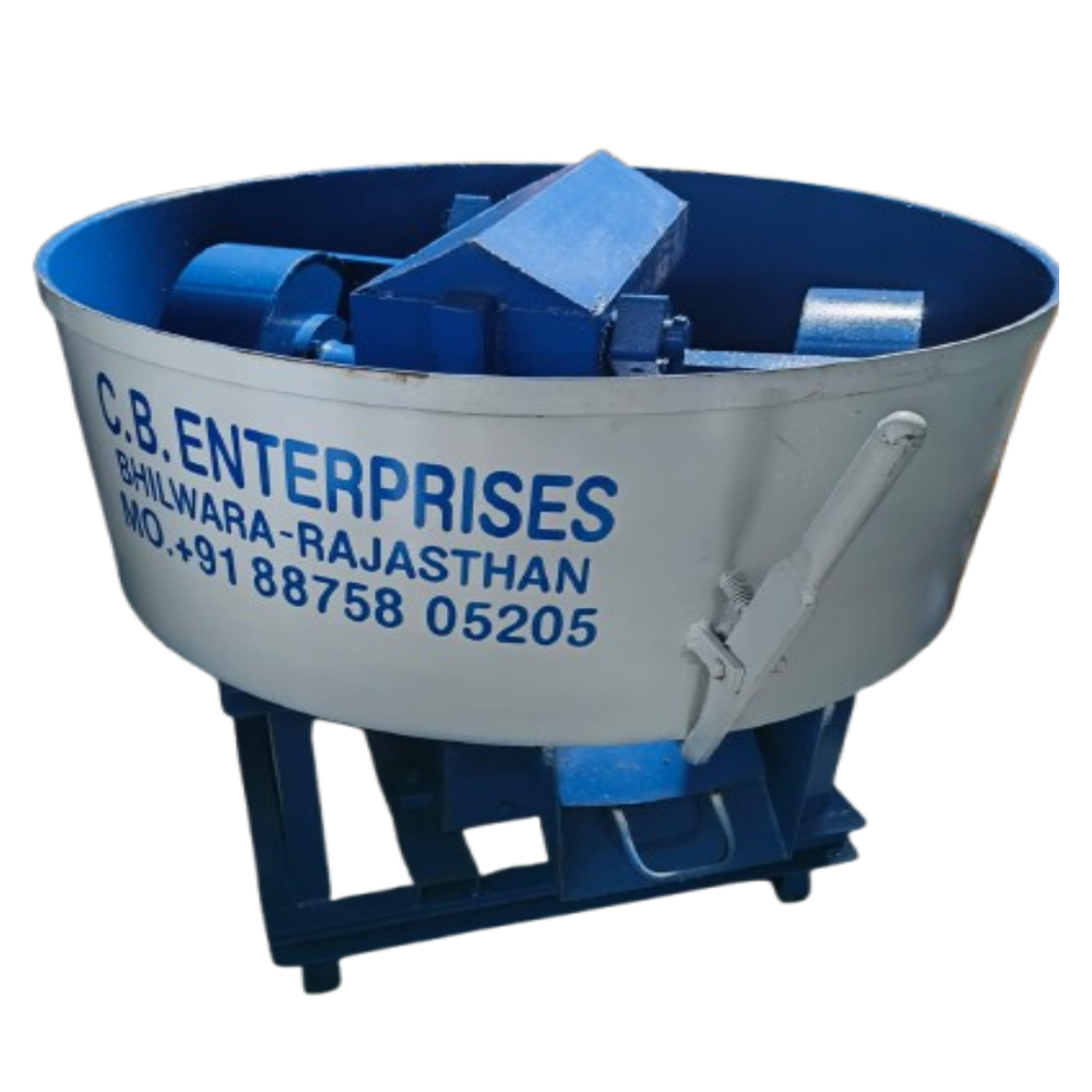 3 Feet Pan Mixer - Capacity: 250 Kg