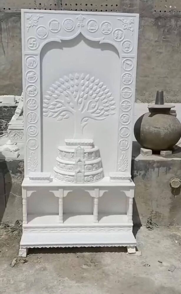Designer White Marble Temple