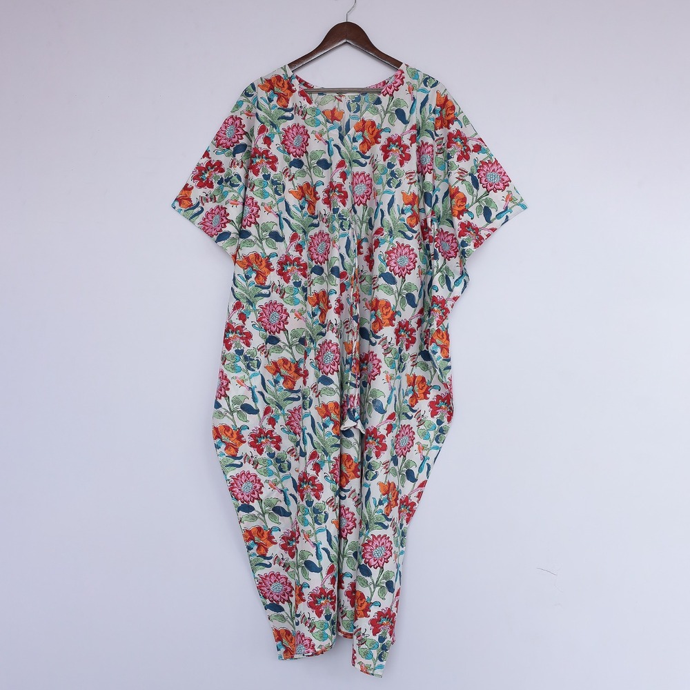 Cotton Kaftan Dress