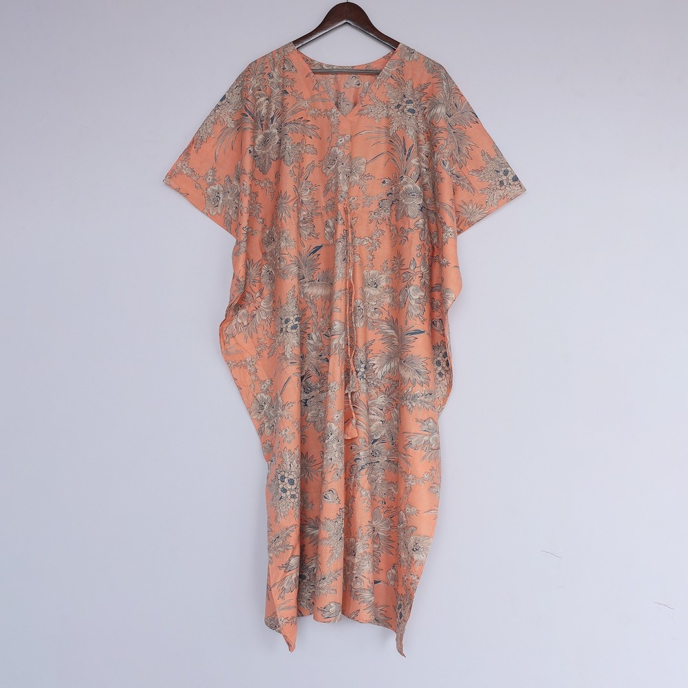 Cotton Kaftan Dress