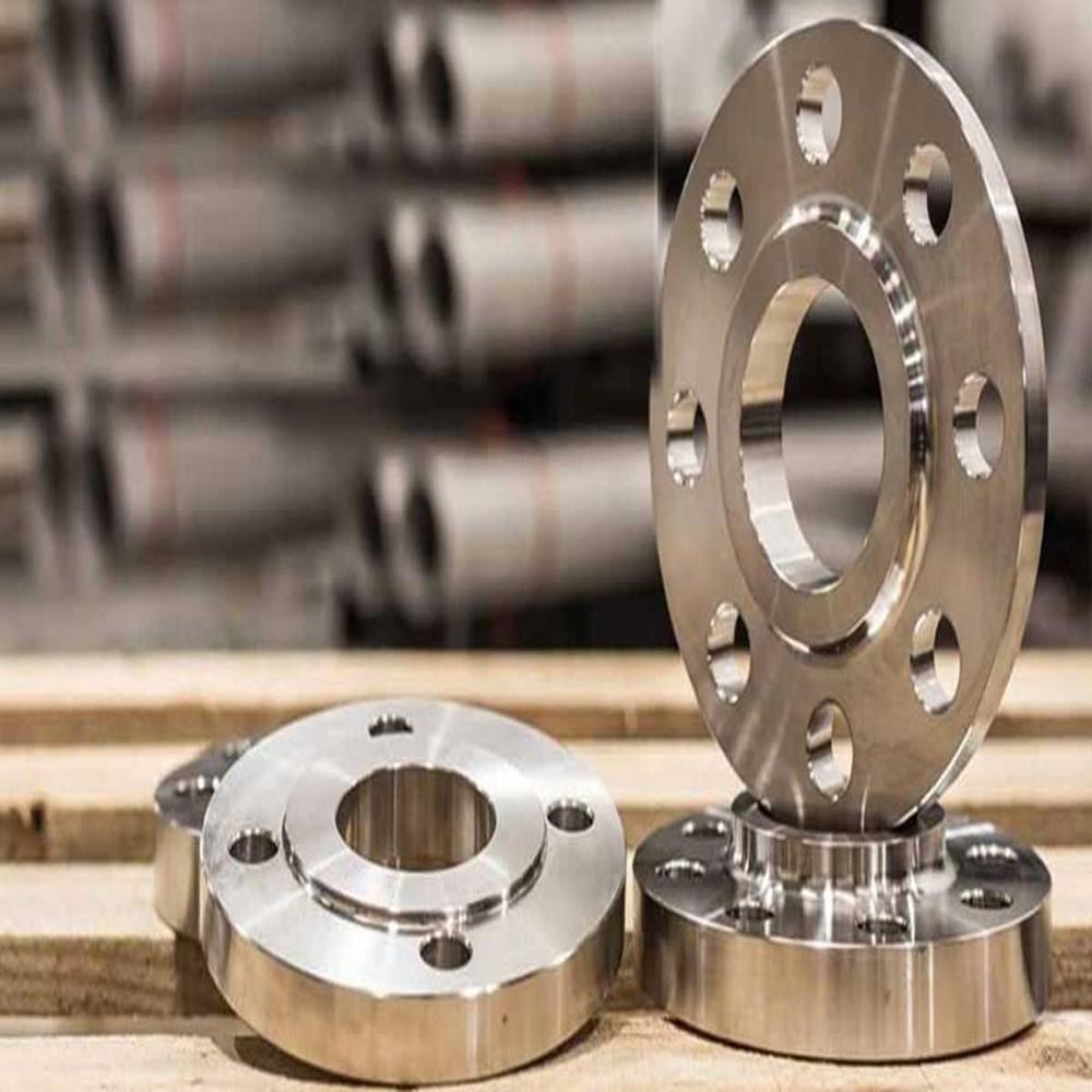 Monel 400 Flanges - Nickel Copper Alloy, 1/2" To 48", Silver/grey | Corrosion Resistant, Astm B564, Welded & Threaded Connections