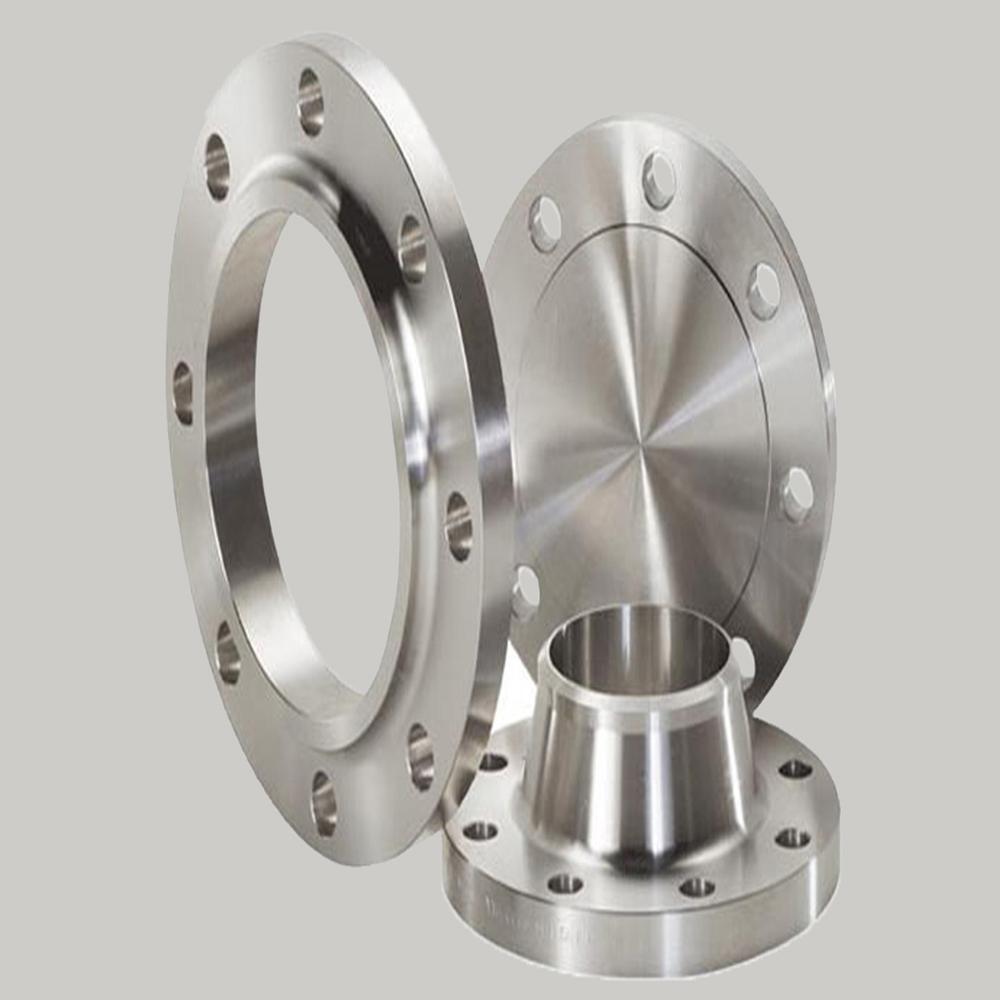 Monel 400 Flanges - Nickel Copper Alloy, 1/2" To 48", Silver/grey | Corrosion Resistant, Astm B564, Welded & Threaded Connections