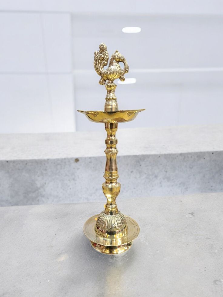 Brass Astha Deep Diffuser - Color: Copper Color
