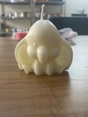 Mini elephant candles
