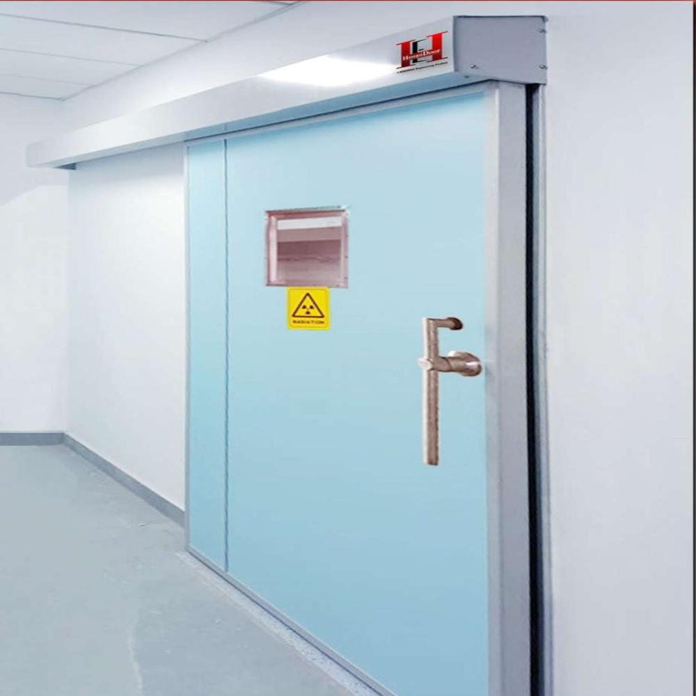 Anti radiation sliding door