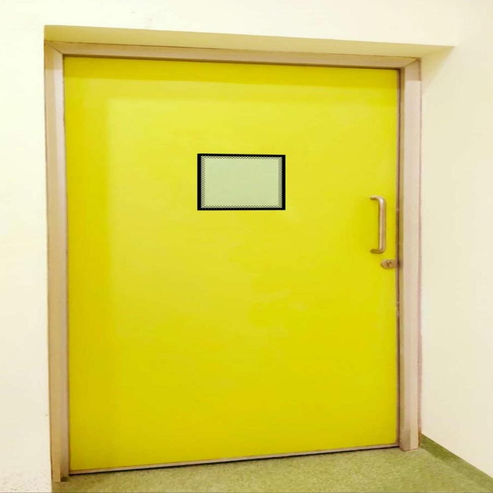 Semi hermetic hing door