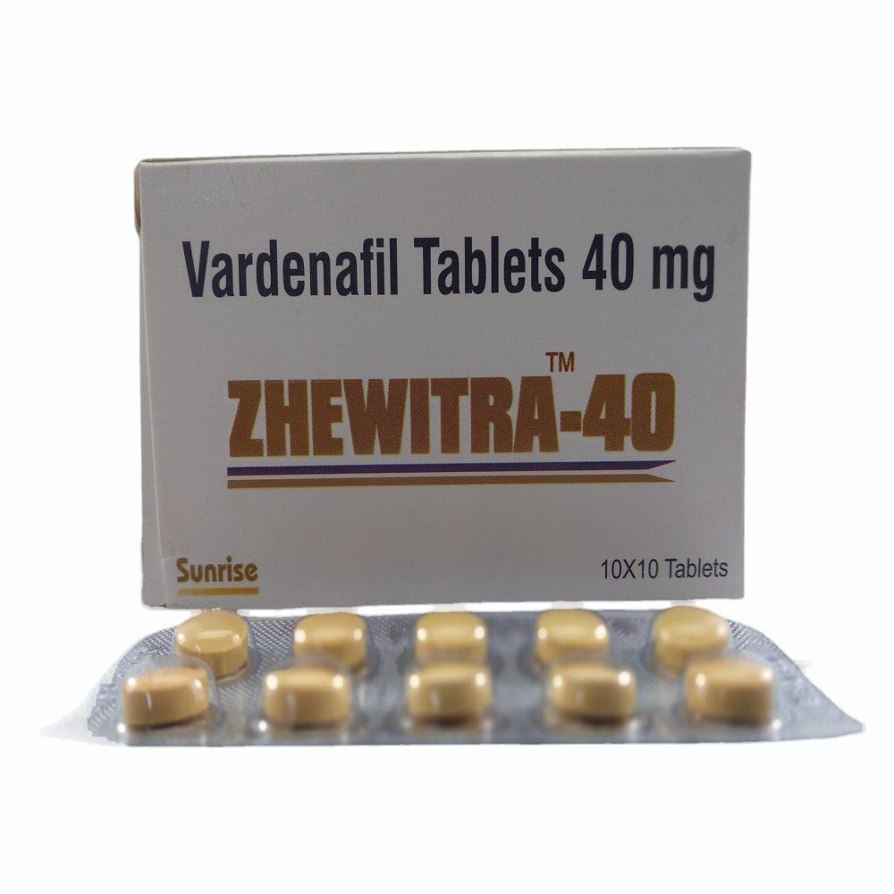 Zhewitra 40mg टैबलेट