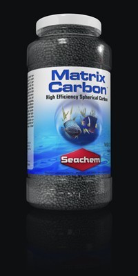 Seachem Matrix Carbon एक उच्च गुणवत्ता वाला सक्रिय कार्बन है जो जल के गुणवत्ता को बनाए रखने के लिए प्रभावी रूप से उपयोग किया जाता है।