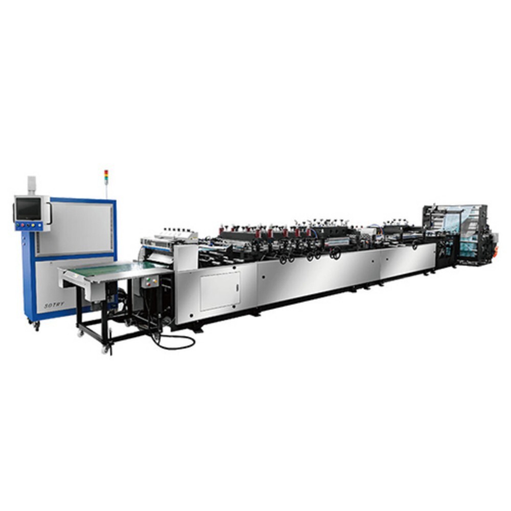 OYANG3 TOP 500MQT Center Seal Four Side Seal Pouch Machine