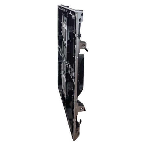 500x500mm Outdoor Die Cast Aluminium LED Display Cabinet 45 Degree Corner For Advertising LED Screen