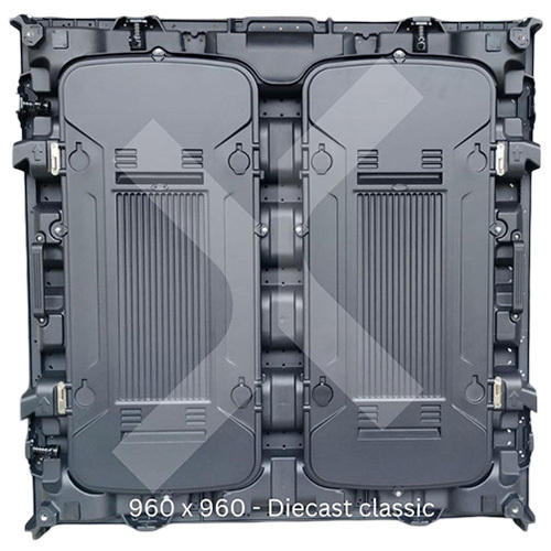 960x960mm Die Cast Aluminium LED Display Cabinet For Advertising LED Screen