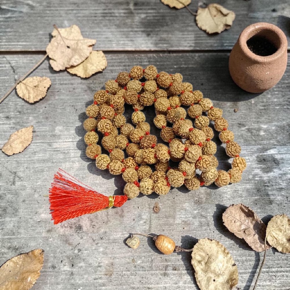 RUDRAKSHA MALA 8 MM