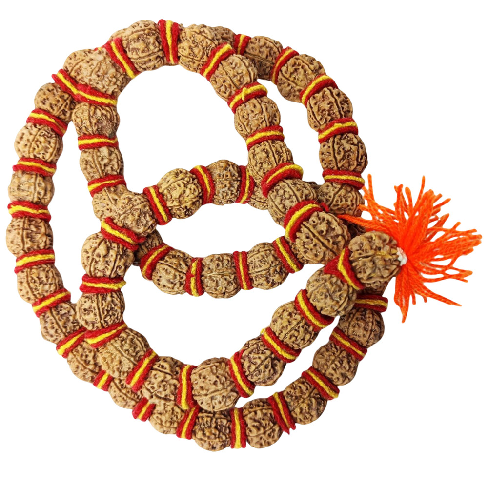 VELVET RUDRAKSHA KANTHA 55 BEADS