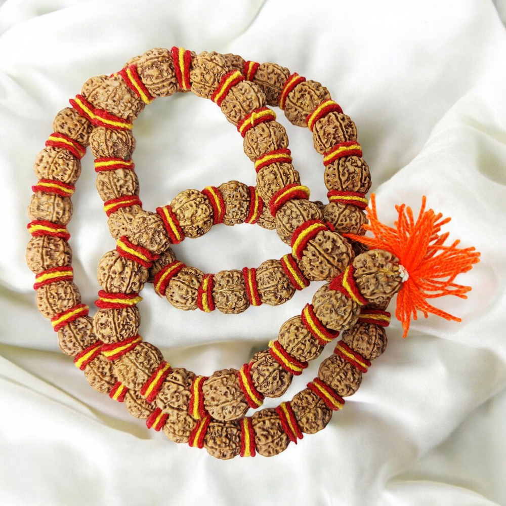 VELVET RUDRAKSHA KANTHA 55 BEADS