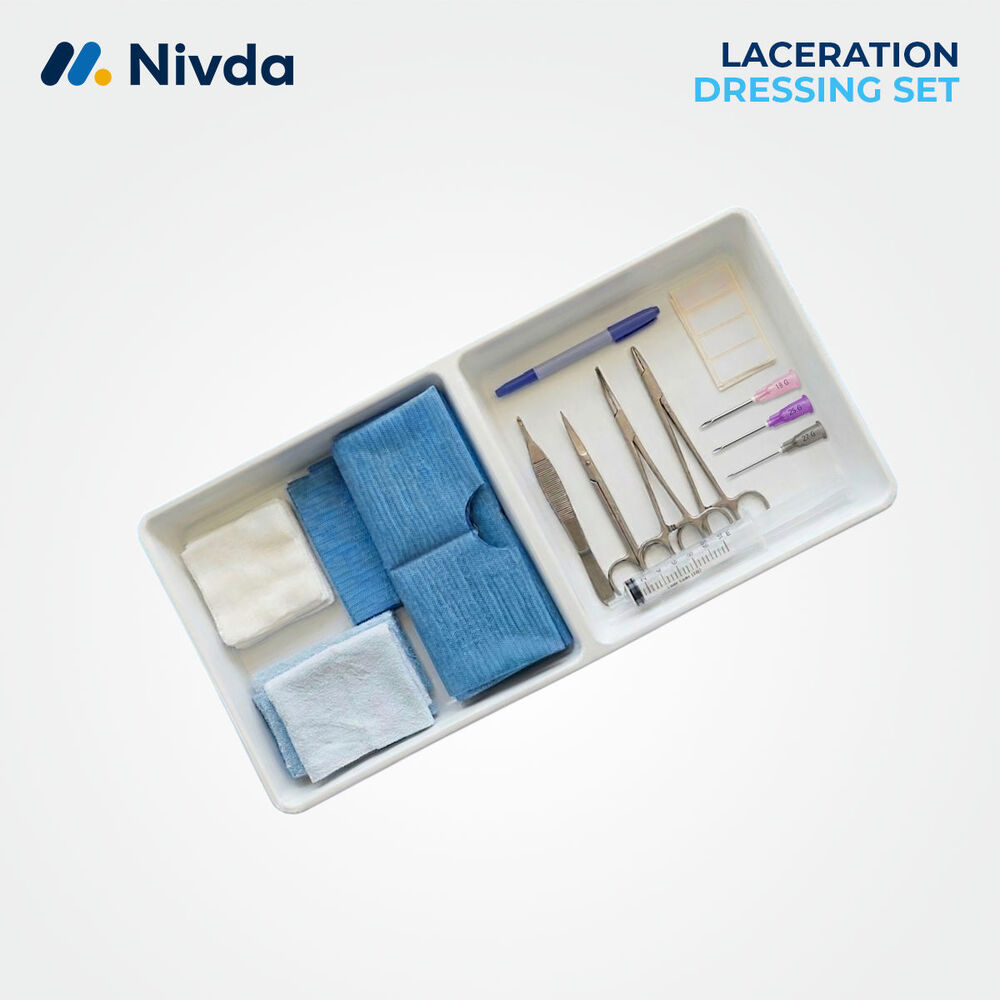 Hospital Laceration Dressing Pack