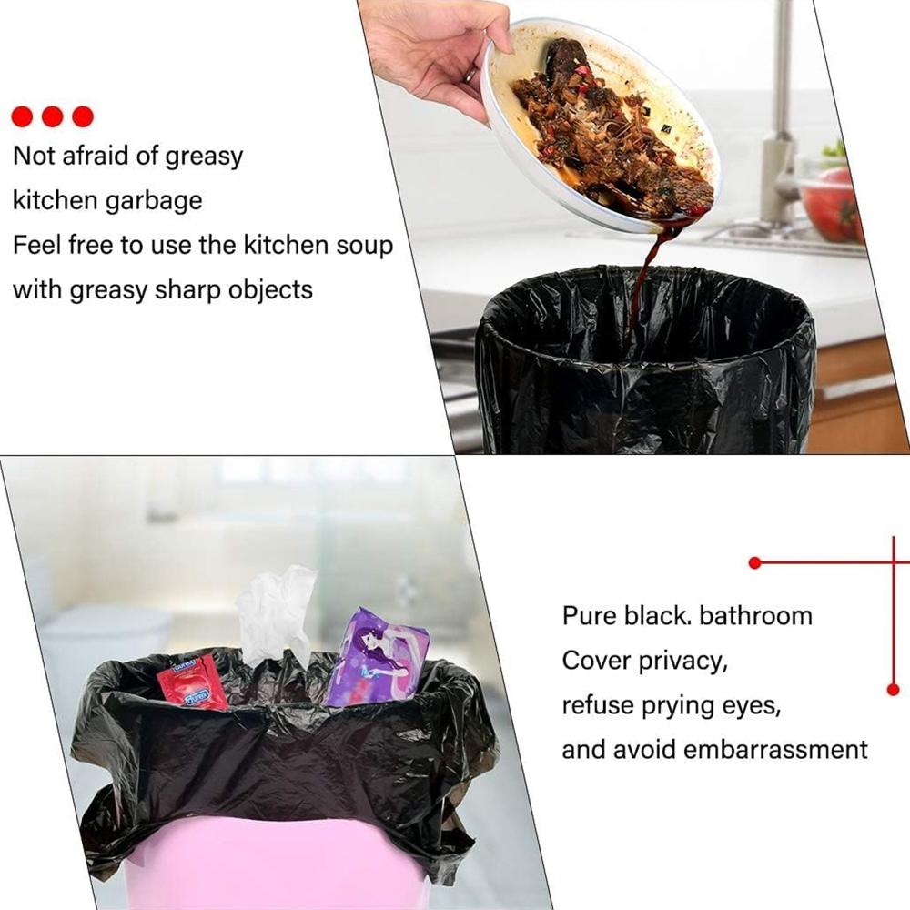 Garbage Bags Pack of 4 Rolls (45 x 45 cm)