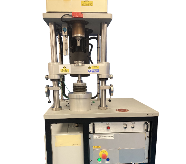Rotary Friction and Wear Tester ASTM G133 - High-Grade Steel, 740x540x1200 mm, Industrial Gray, Digital PLC Control, USB/RS232 Data Output
