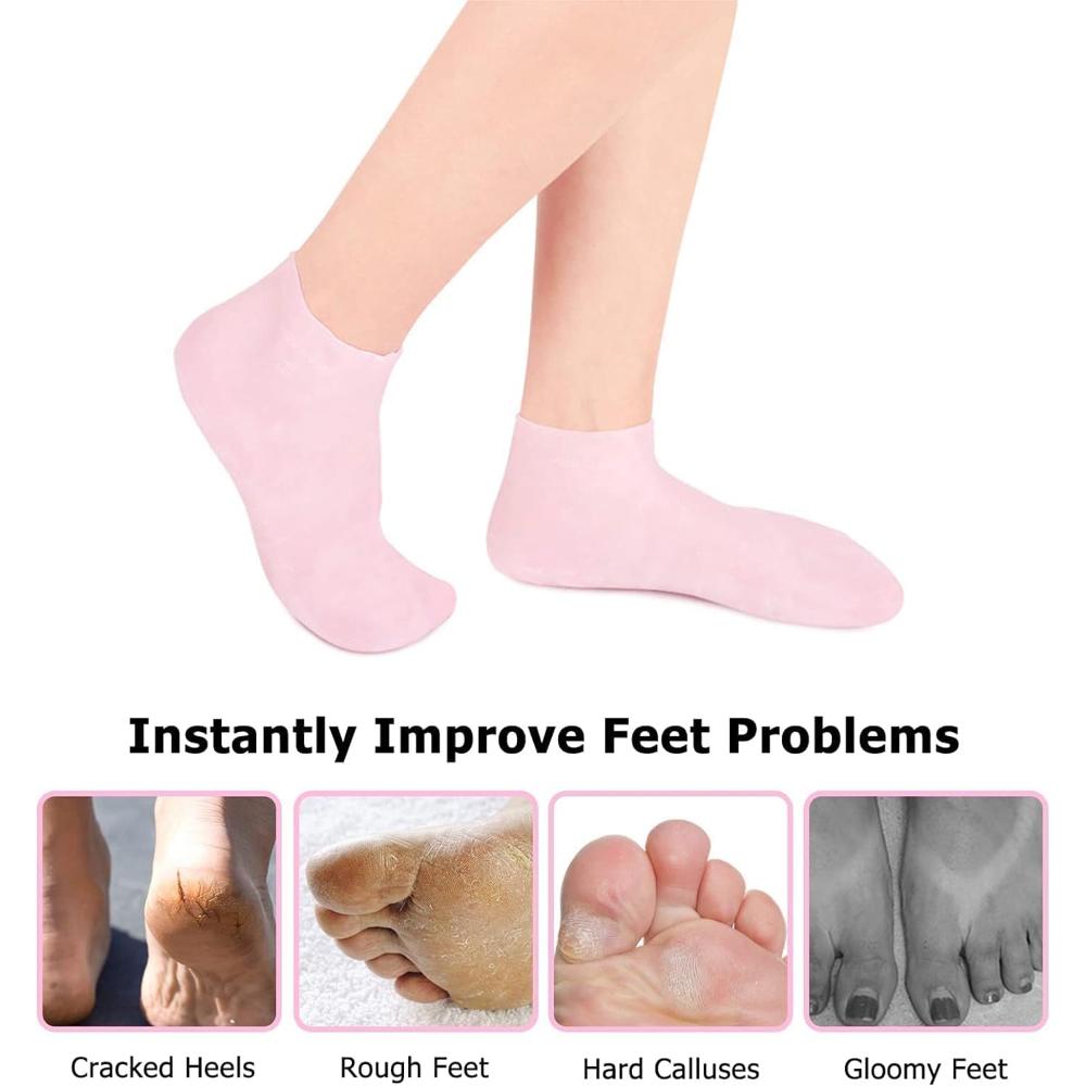 Silicone Moisturizing Socks (1 Pair) - Application: As Per Product Requirement