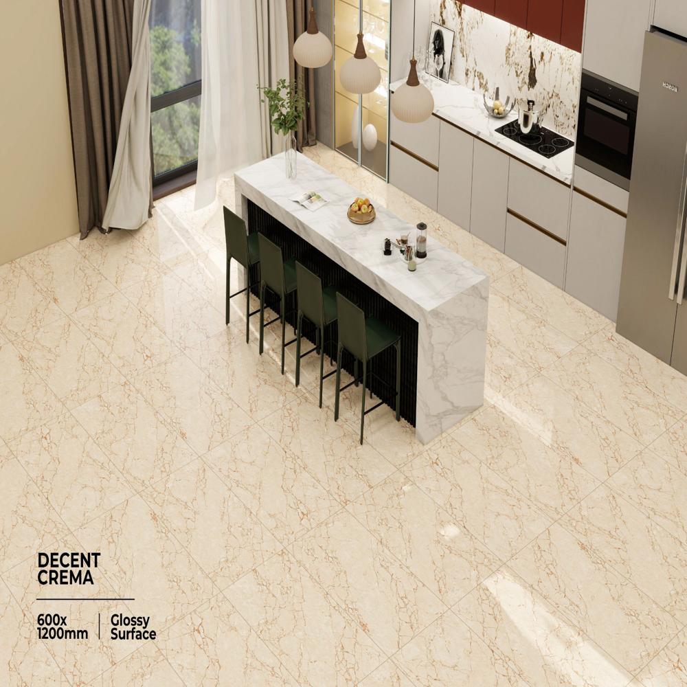 glossy vitrified tile