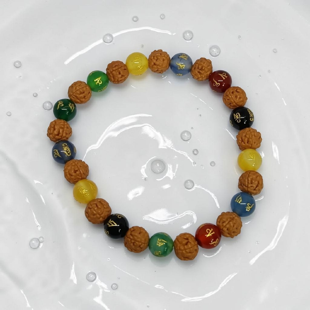 OM MANI & RUDRAKSHA BRACELET