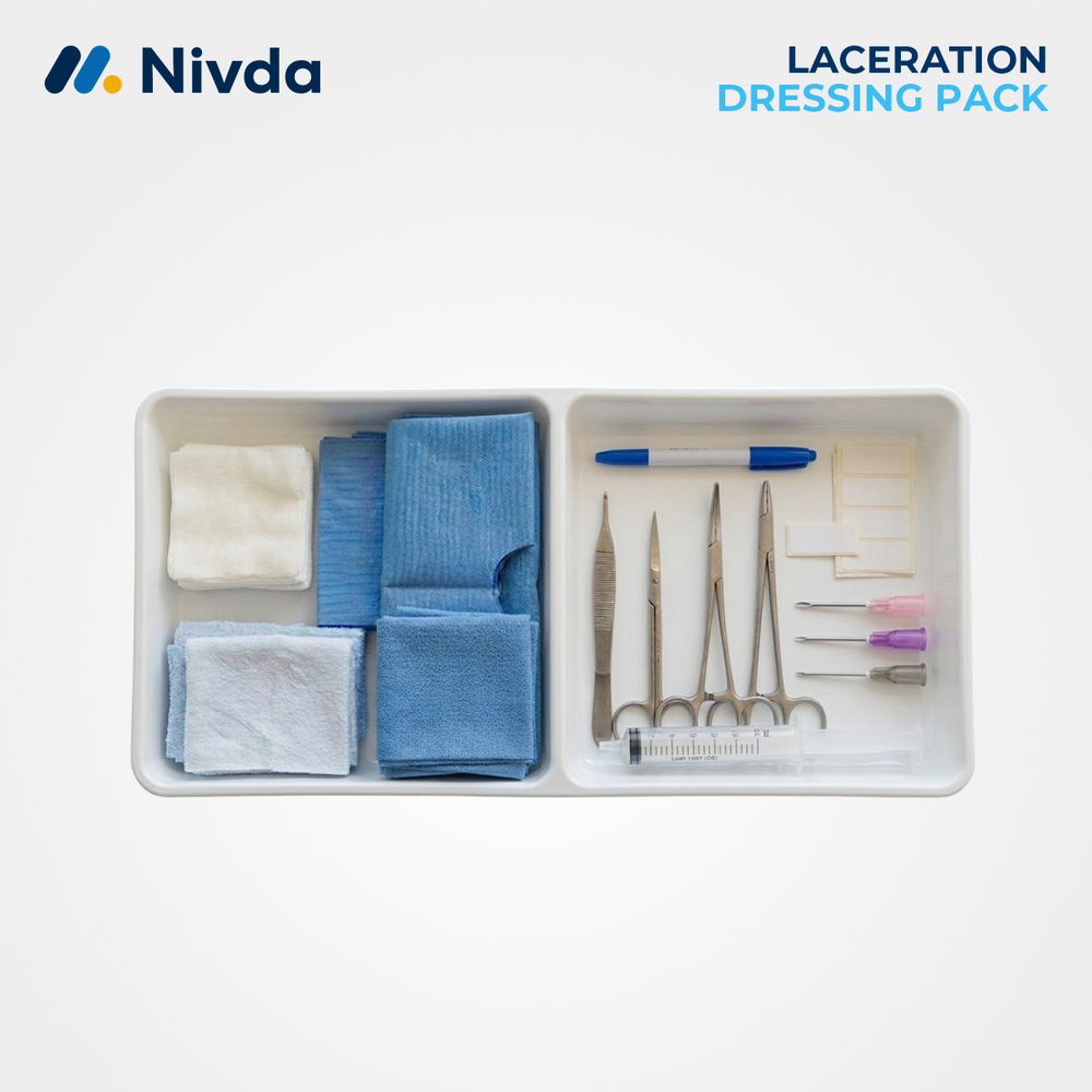 Hospital Laceration Dressing Set