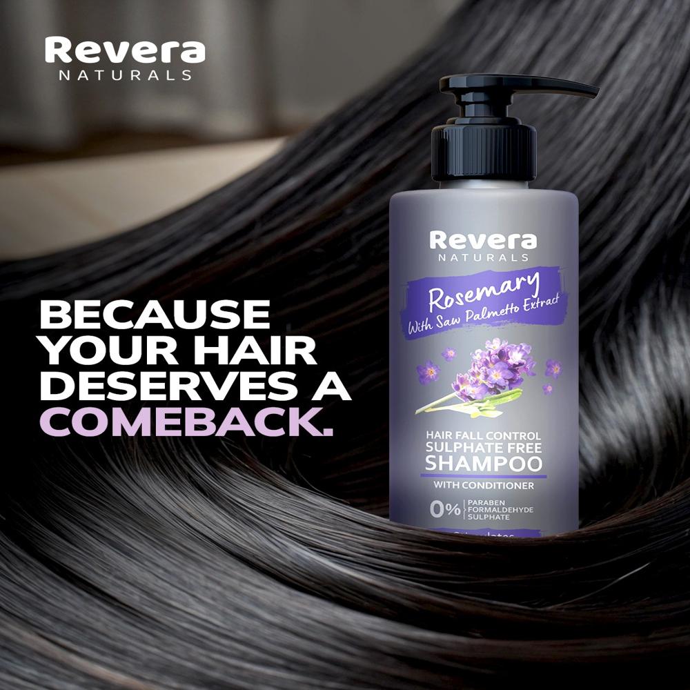 Revera Rosemary And Saw Palmetto Extract Hair Shampoo Derma Company Franchise