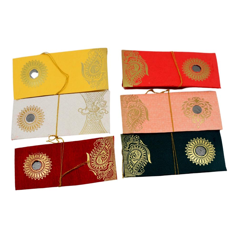 Cash Gift Cover Multicolor Premium Envelope (10 Pcs Set) - Application: As Per Product Requirement