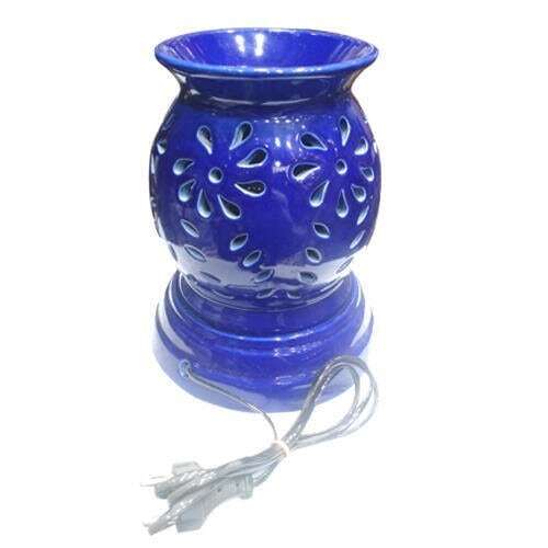 Ceramic Blue Oil Burner