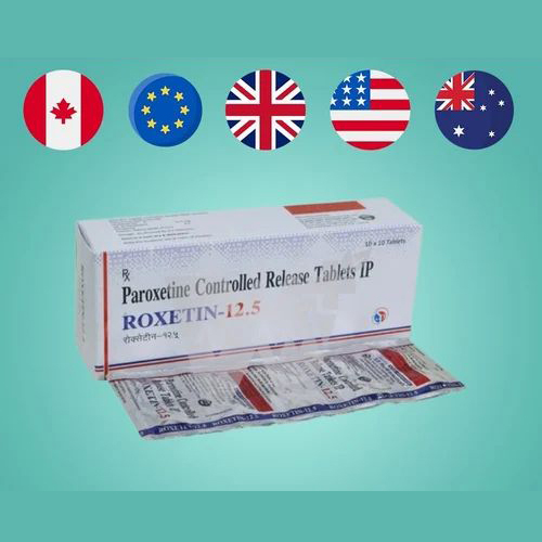 Roxetine-12.5 Paroxetine Tablets 12.5 mg