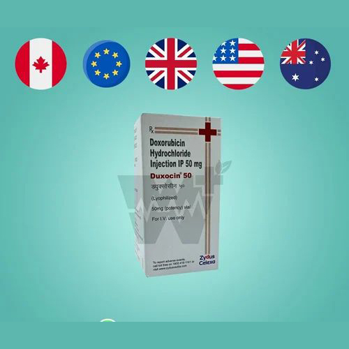 Duxocin-50 Doxorubicin Hydrochloride Injection IP 50 mg