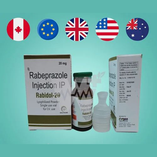 Rabidol Rabeprazole 20mg Injection