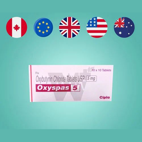 Oxybutynin Oxyspas 5mg Tablets