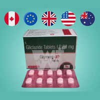 Glymeg-80 Gliclazide Tablets 80mg - Oral Solid Green And White Tablets, 10x10 Blister Pack, Hypoglycemic Agent For Type 2 Diabetes