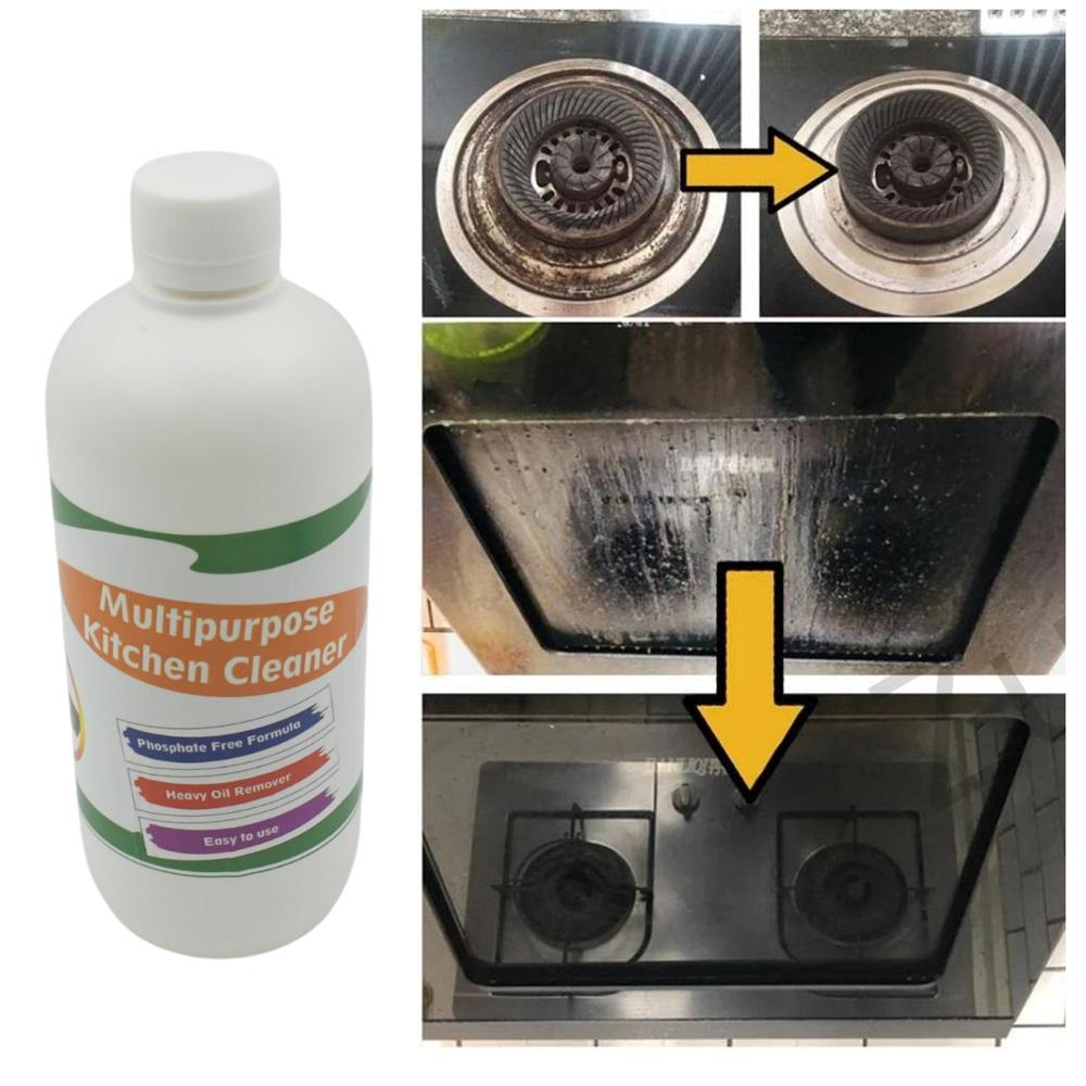 Kitchen Cleaner Spray For Oil & Grease On Stoves (Approx 500Ml, Non-Toxic) - Application: As Per Product Requirement