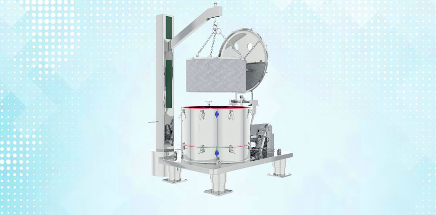 Full Lid Open Type Centrifuge